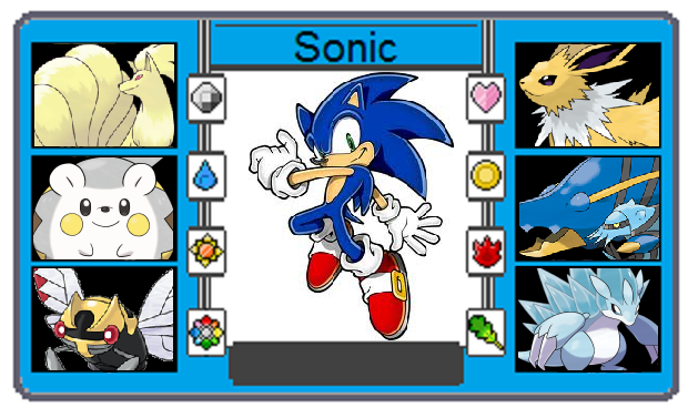 Pokemon Trainer Card - Sonic the Hedgehog