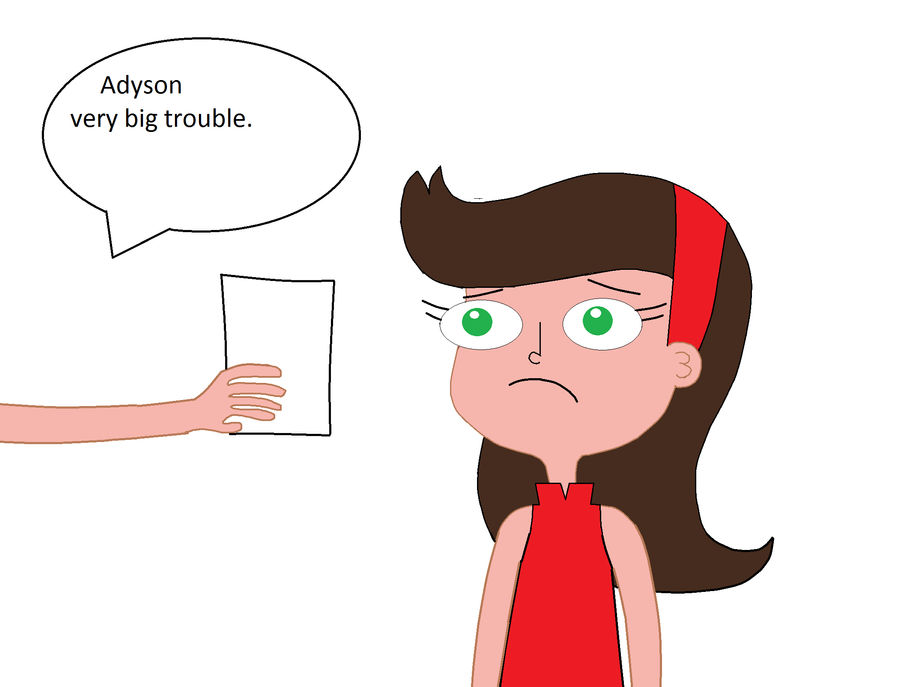 Addyson Riddle Adyson Big Trouble by roryland on DeviantArt