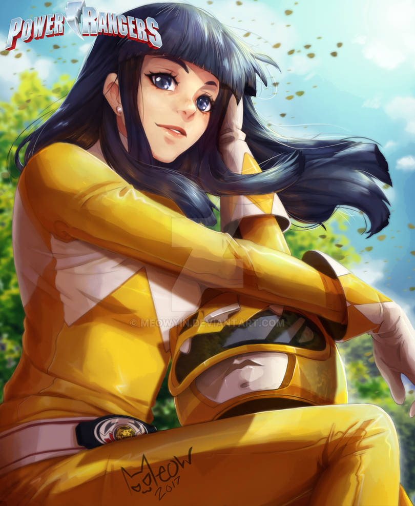 Yellow Ranger Trini by MeowYin on DeviantArt