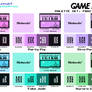 Game Boy Palette Set - Fractured Memories