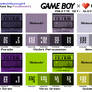 Game Boy Palette Set - Slutch