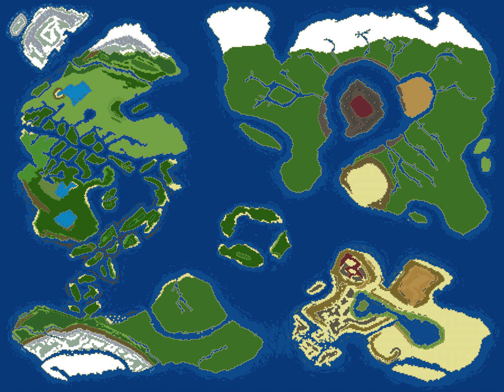 World Map v2 by RaZziraZzi on DeviantArt