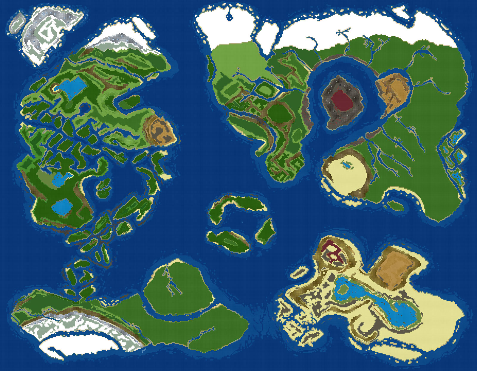 World Map v3 by RaZziraZzi on DeviantArt