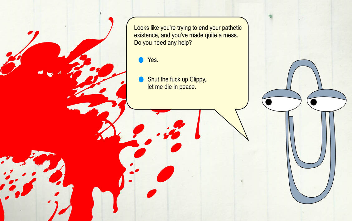 Codex Clippy Condescending Clippy by GusCanterbury on DeviantArt