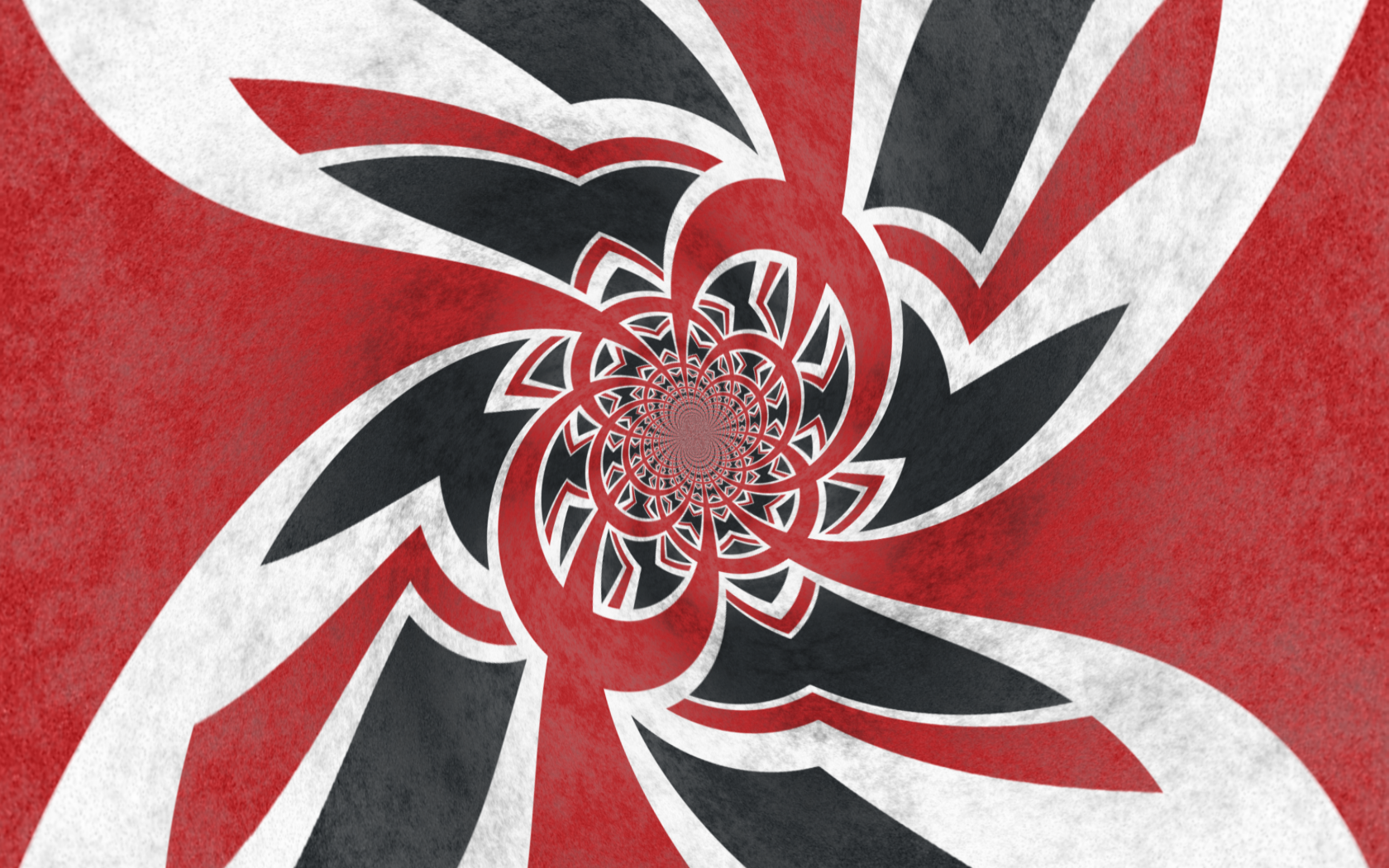 Grunge UK Flag - Psychedelic