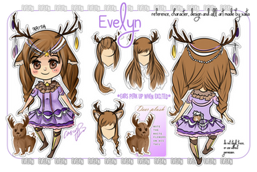 Evelyn - my little deer OC