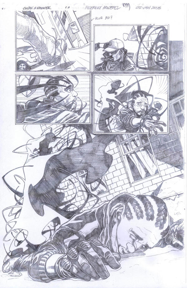 Cloak and Dagger sample page 3