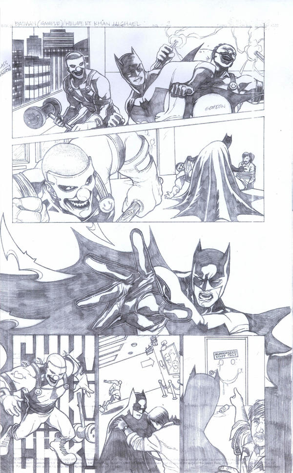 Batman sample page 2