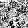 Everyone VS Galactus inked