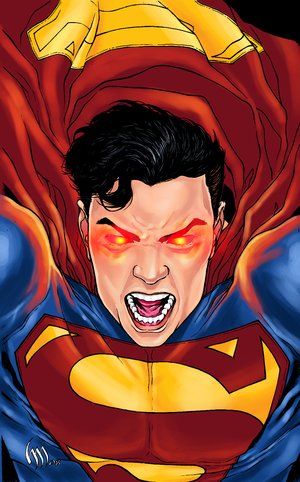 Superman Rage by ryjalon