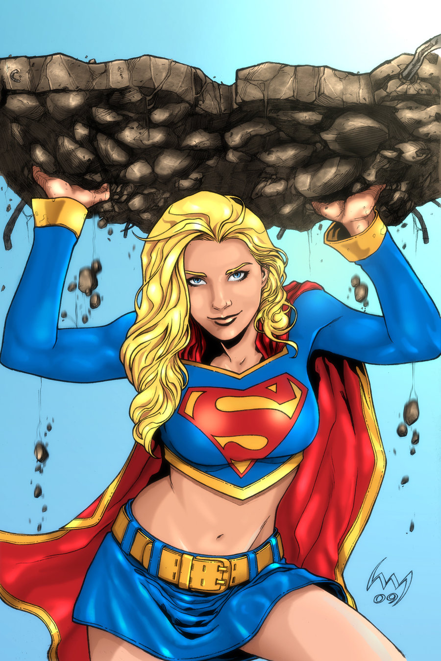 Supergirl by wordmongerer
