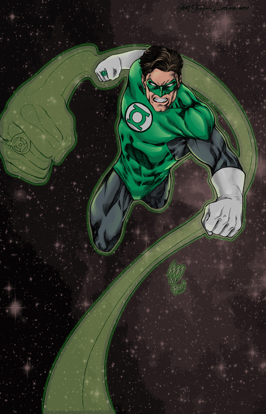 Hal Jordan by aaronturon