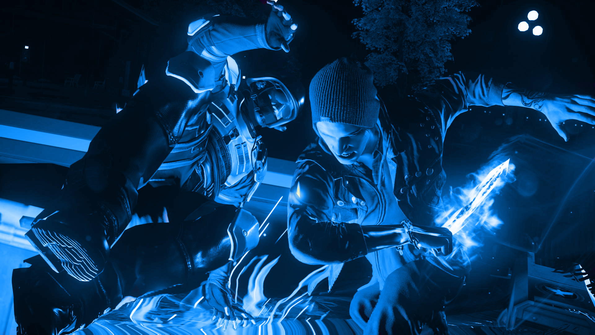 Infamous Second Son Blue Neon Wallpaper 18 by XtremisMaster on DeviantArt Infamous Second Son Blue Neon Wallpaper 18 by XtremisMaster on DeviantArt