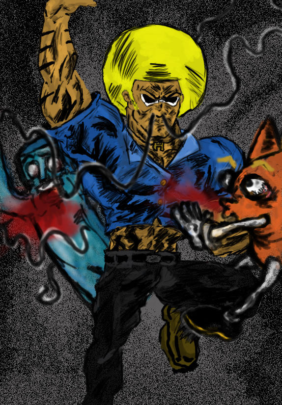 Super Fist Of The Nose Hair By Funkbob On Deviantart