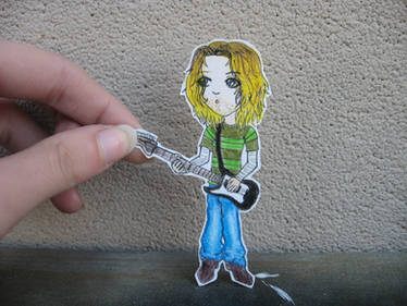 Kurt Cobain Paper Child