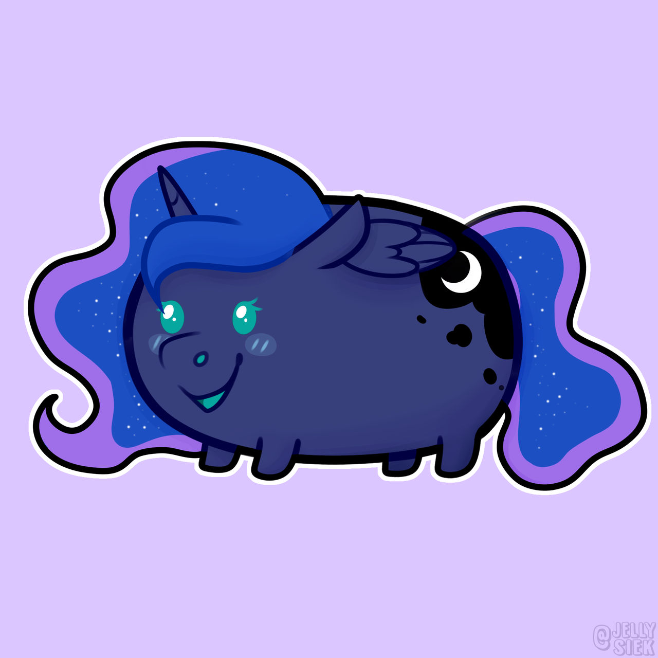 Luna Rosa Potato Luna potato by JellyyS on DeviantArt