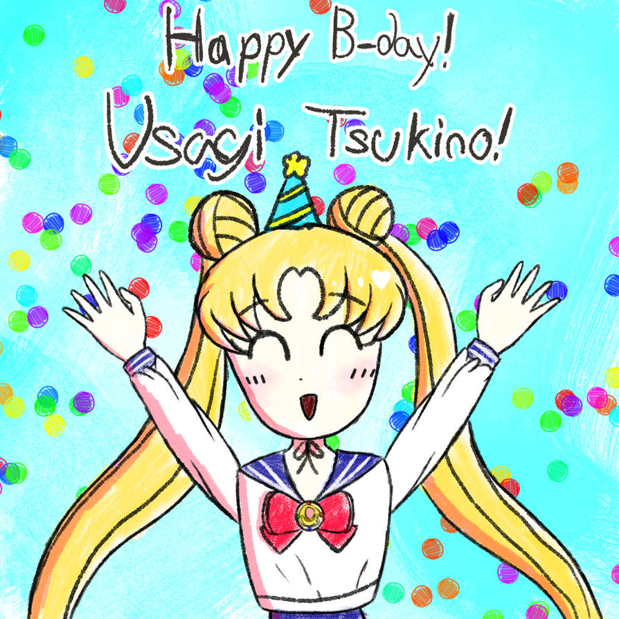 Usagi's Birthday by ImagineStudio2004 on DeviantArt