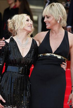 Madonna et Sharon Stone