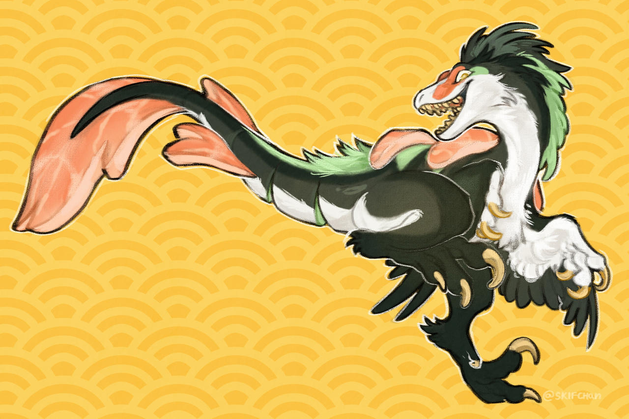 Yellow Electrical Raptor Deviantart Raptor commission!!! by skifchann on DeviantArt