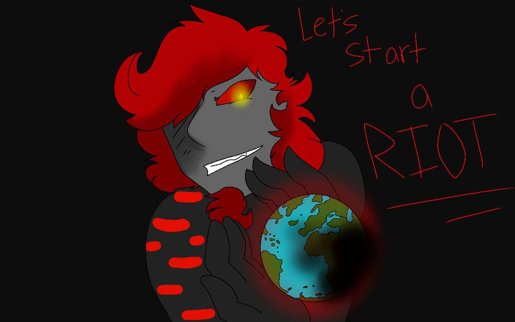 Let's Start A Riot by BlueFireMars on DeviantArt