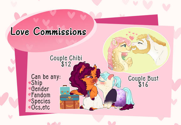 Love's Commissions: Spread The Love OPEN