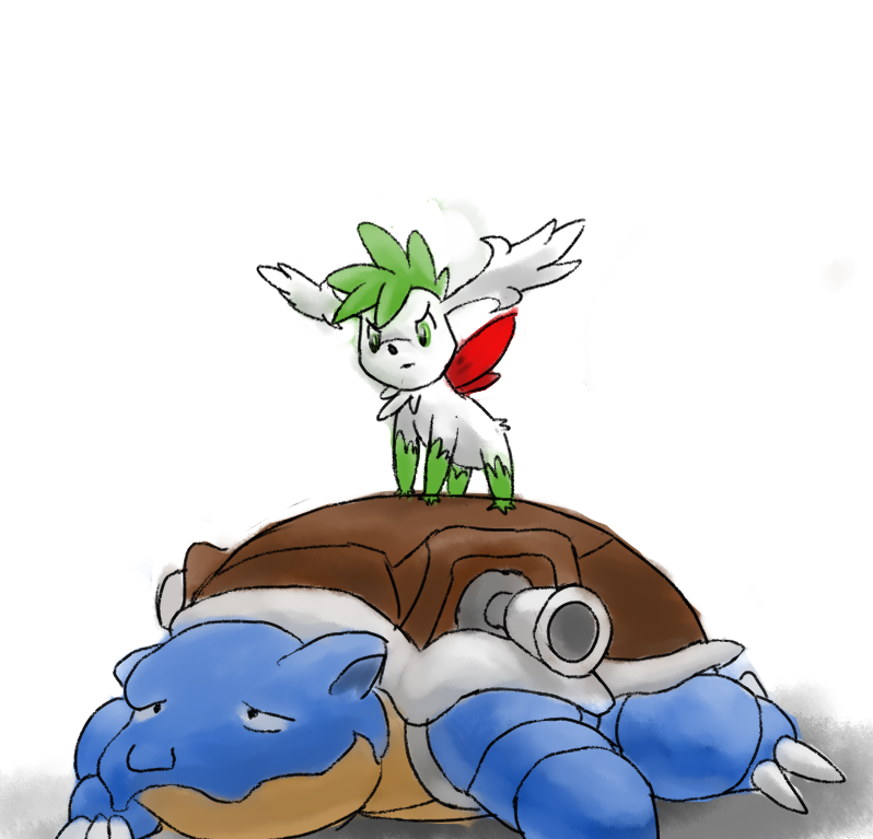 Blastoise Shaymin