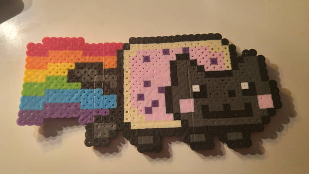 Nyan Cat (perler beads)