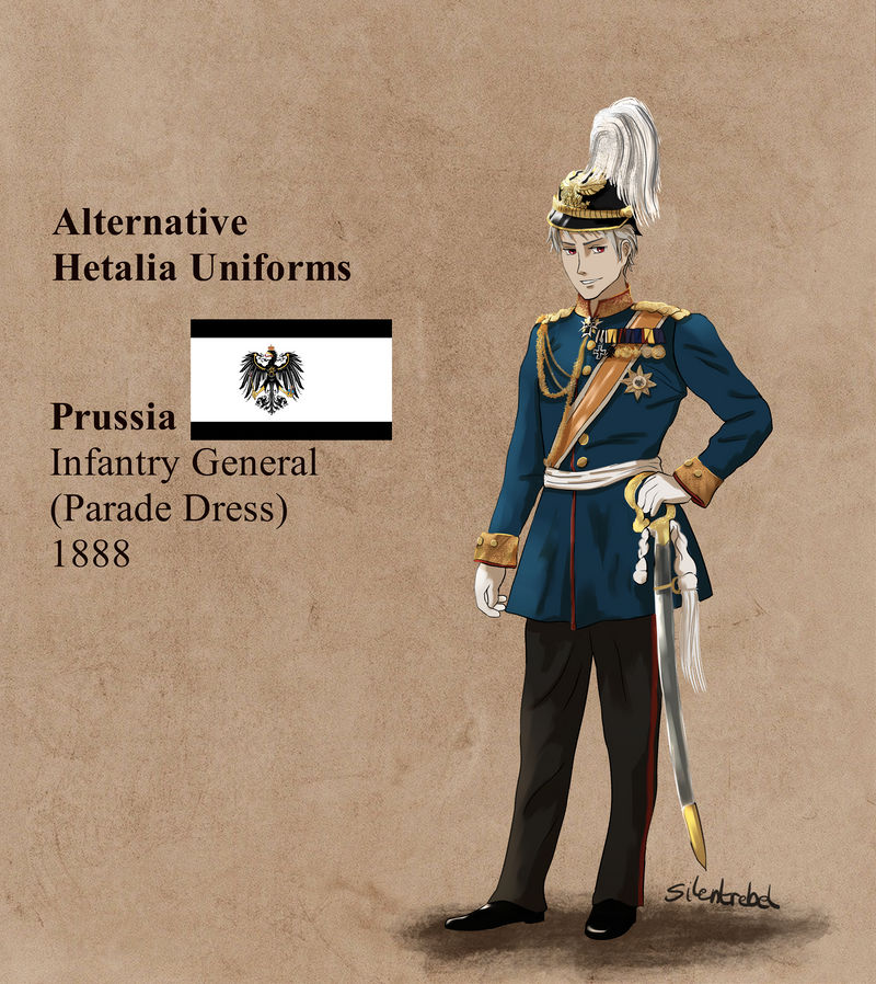 Prussia in Historical Uniform by silentrebel93 on DeviantArt