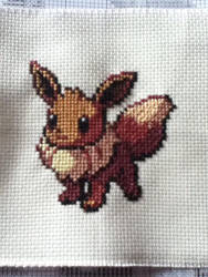 Eevee Cross Stitch