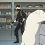 Bond wanting a hamburger during a mission