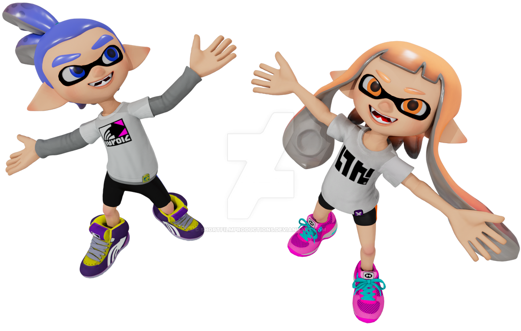 The OG Inklings - Splatoon Render Test by ShortFilmProductions on ...