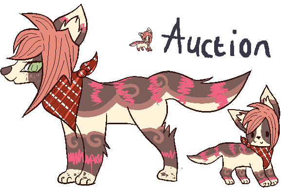 Dog Auction-SOLD