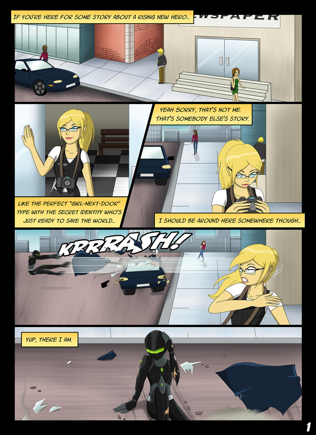 Wicked  Comic - Pg 1