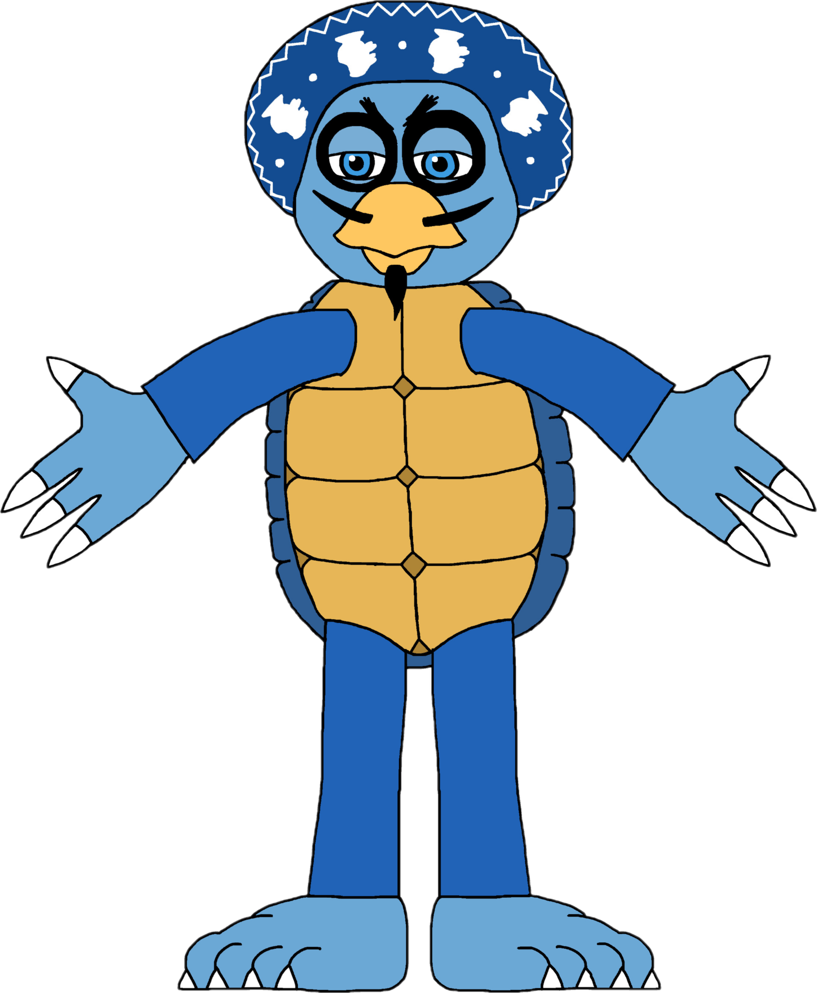 Tito Turtle Deviantart Willy's Wonderland Tito The Turtle Before PNG by MauricioToro2006 on ...
