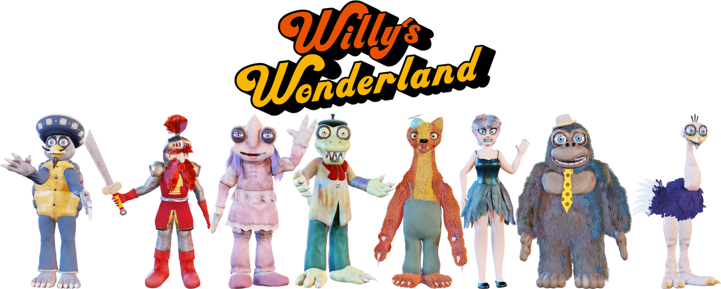 Willy's Wonderland Blender Renders PNG by MauricioToro2006 on DeviantArt