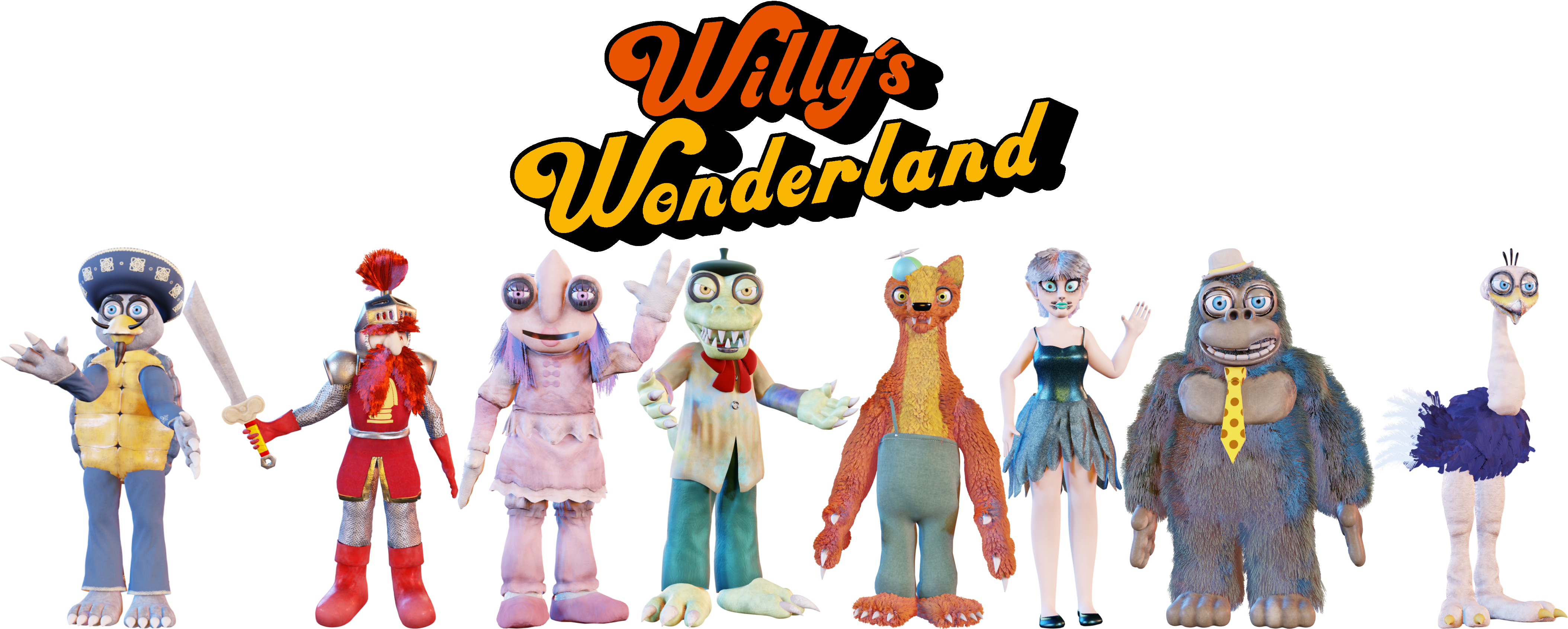 Willy's Wonderland Blender Renders PNG by MauricioToro2006 on DeviantArt