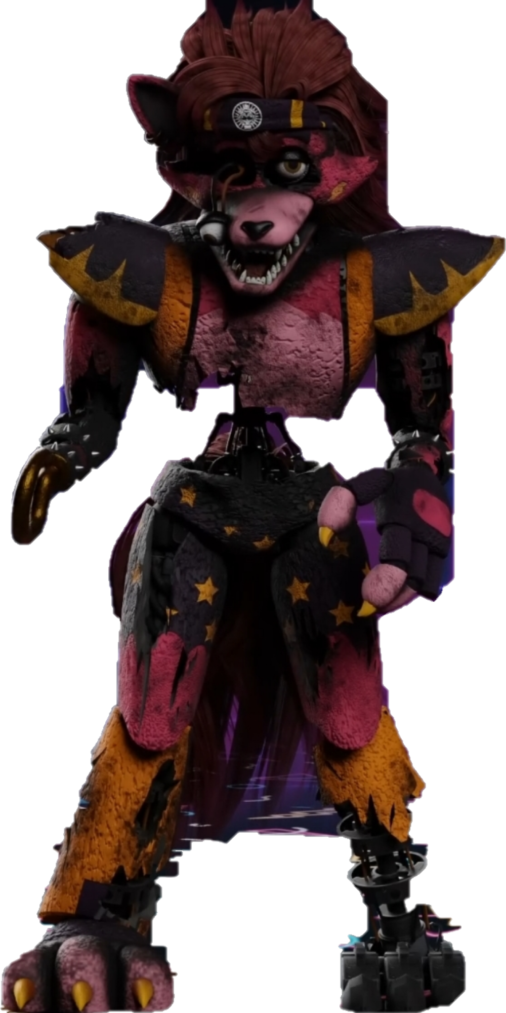 FNAF SB Ruin Glamrock Bonnie full body by Enderziom2004 on DeviantArt