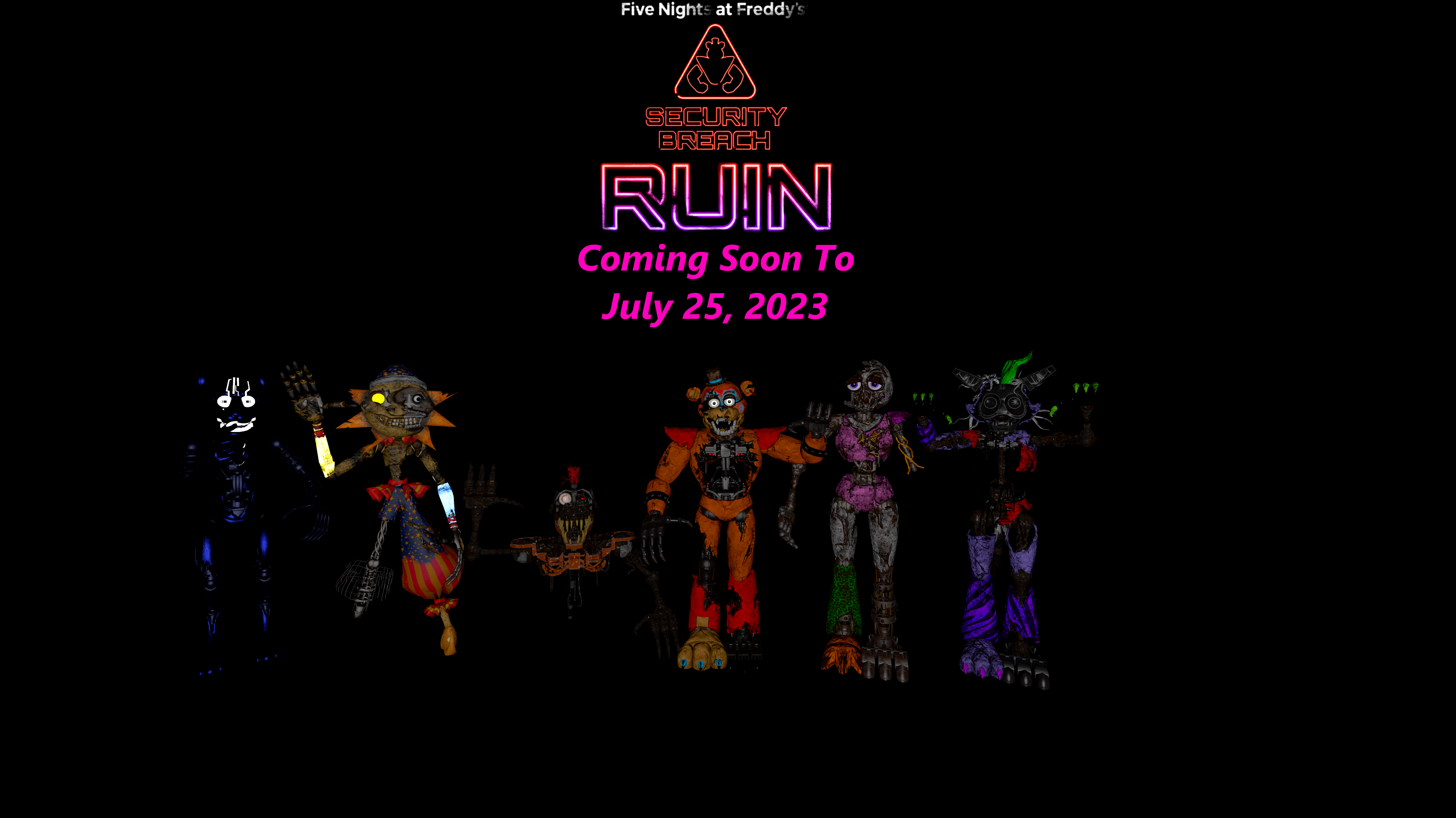 FNaF Security Breach Ruin DLC Is Coming!! by Lachlanredinkling155 on  DeviantArt