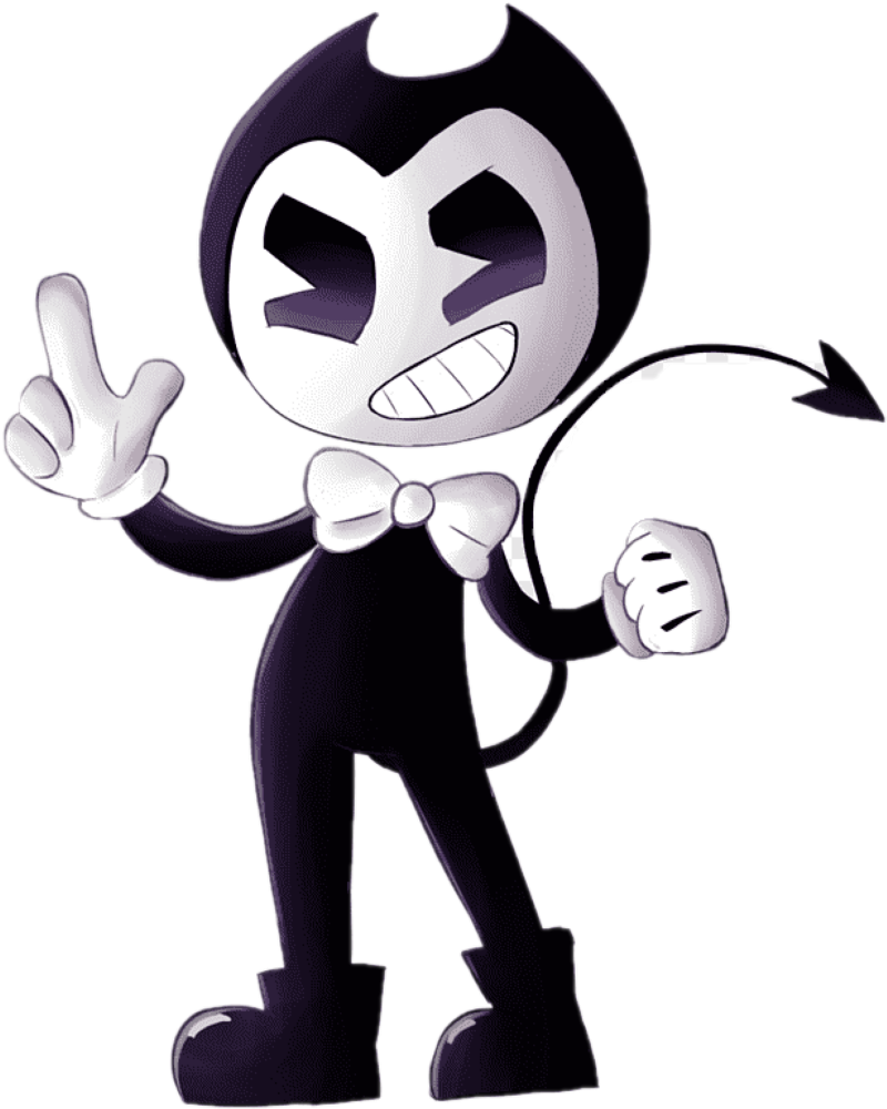 Artwork of a bendy character