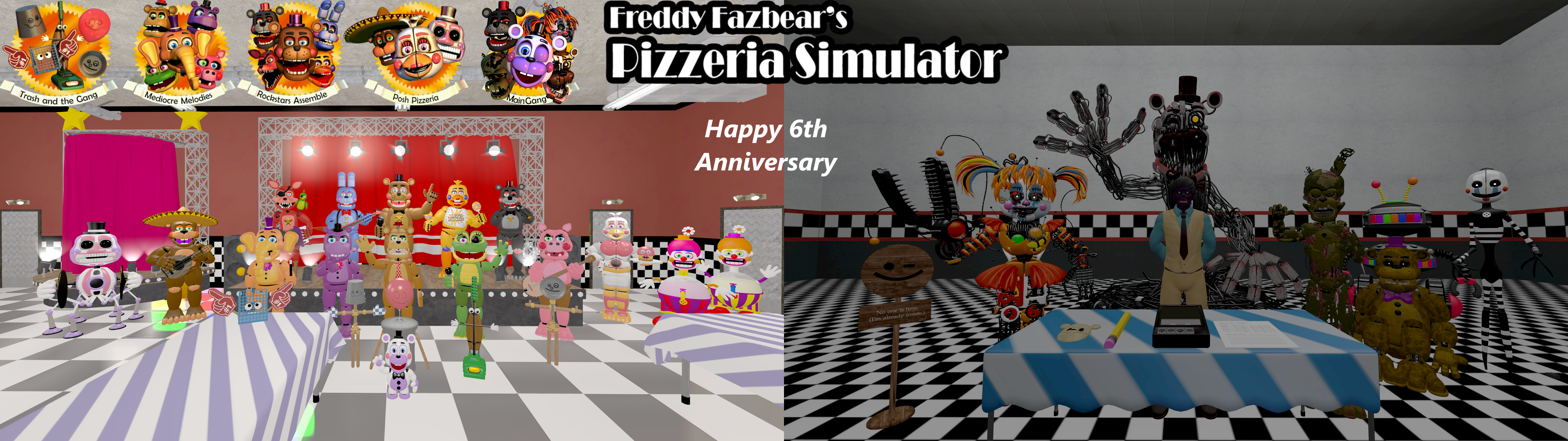 Clickteam on X: #FNaF 6: Pizzeria Simulator Update 1.01 news, We are aware  of the new issues and are working on them now.  / X