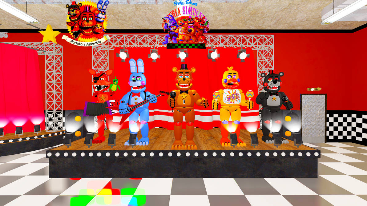 SFM FFPS The Stars Of The Pizza Place by MauricioToro2006 on DeviantArt
