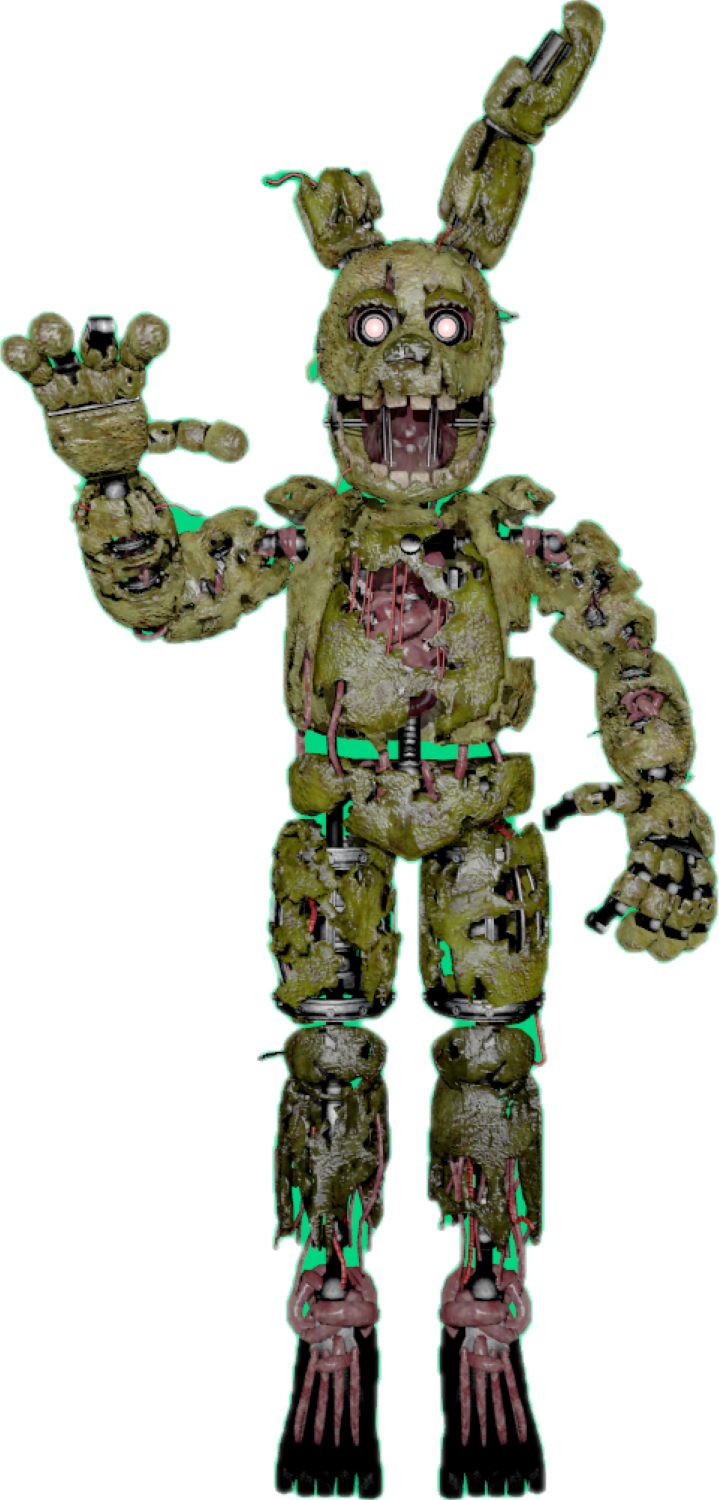 Springtrap Secret SFM FNAF AR SD Springtrap Full Body by MauricioToro2006 on DeviantArt