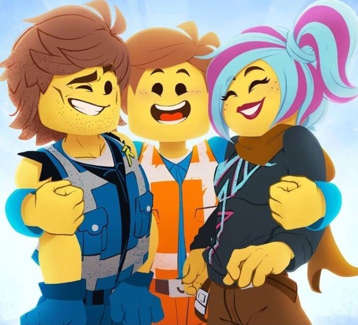 TLM 2 Emmet Hugging Lucy And Rex by MauricioToro2006 on DeviantArt