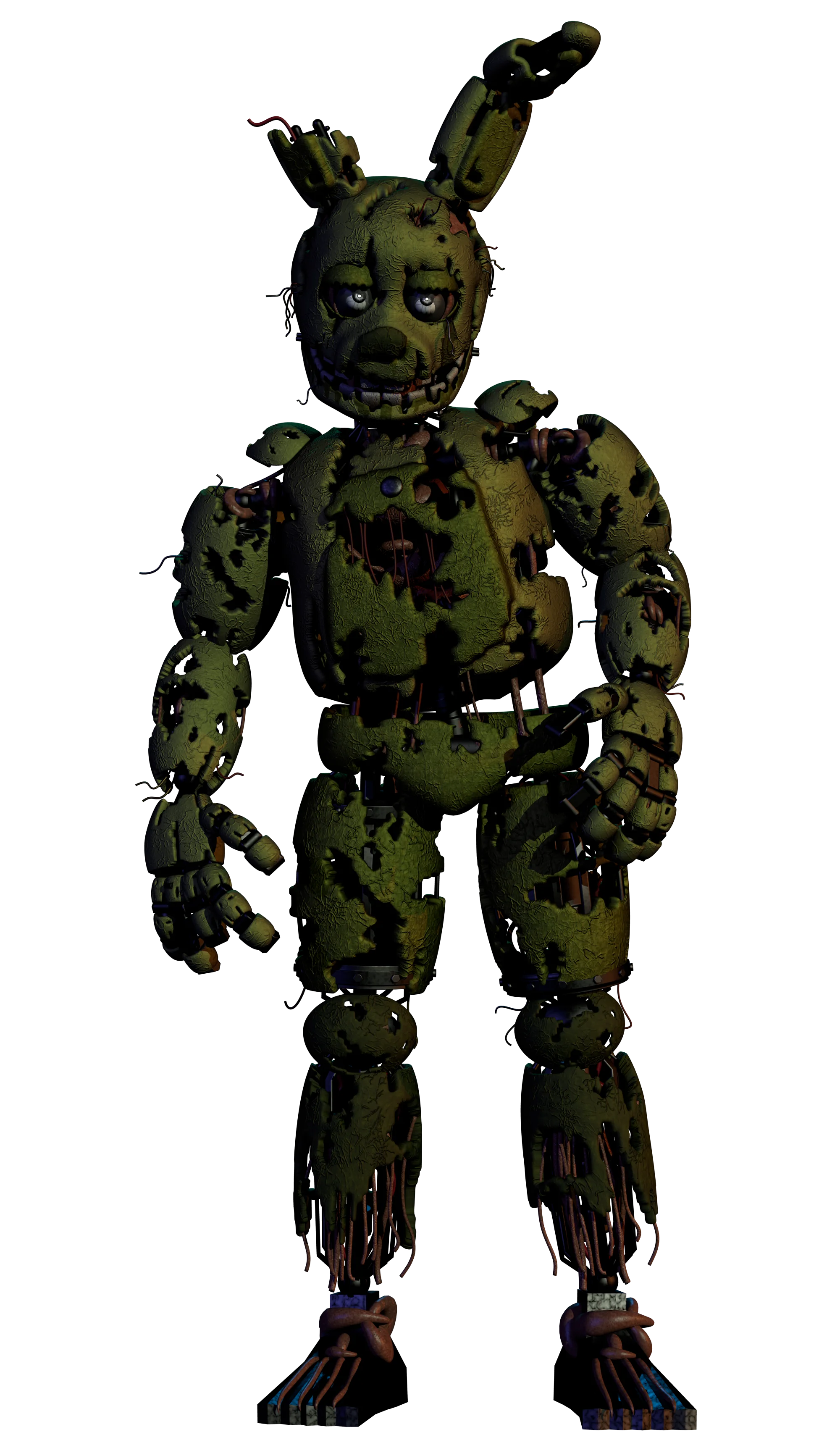 Failz Springtrap V9 Render by MauricioToro2006 on DeviantArt