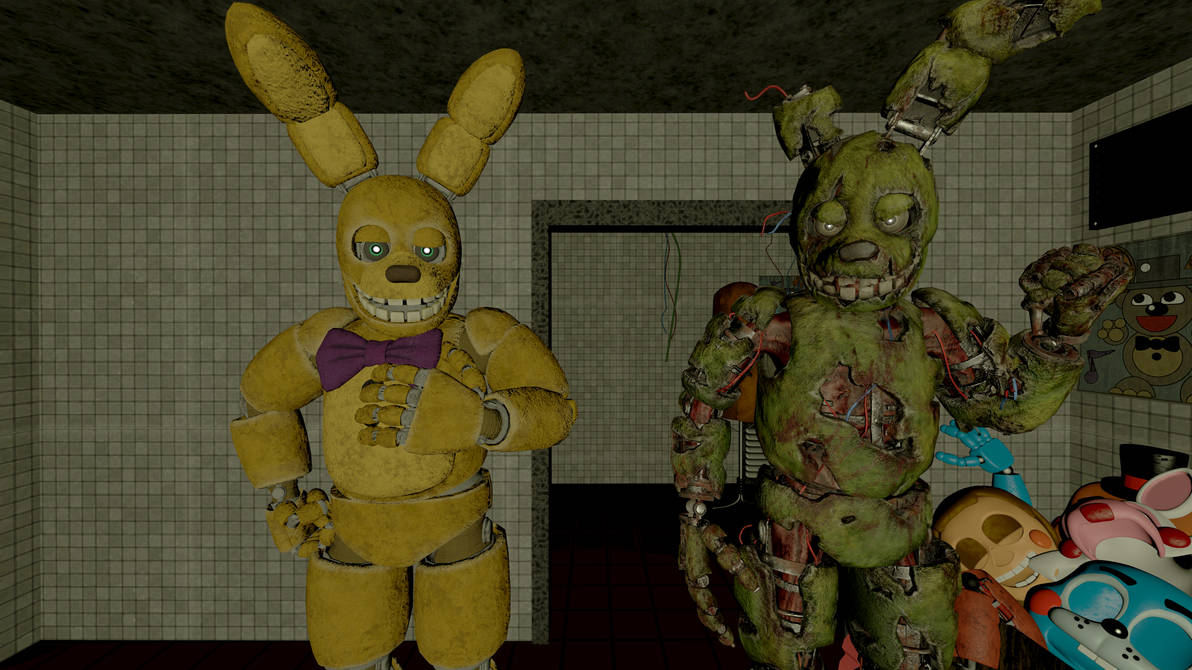 Spring Rabbit Fnaf SFM FNAF The Springs Bunny's Meet The DBD Springs by MauricioToro2006 ...