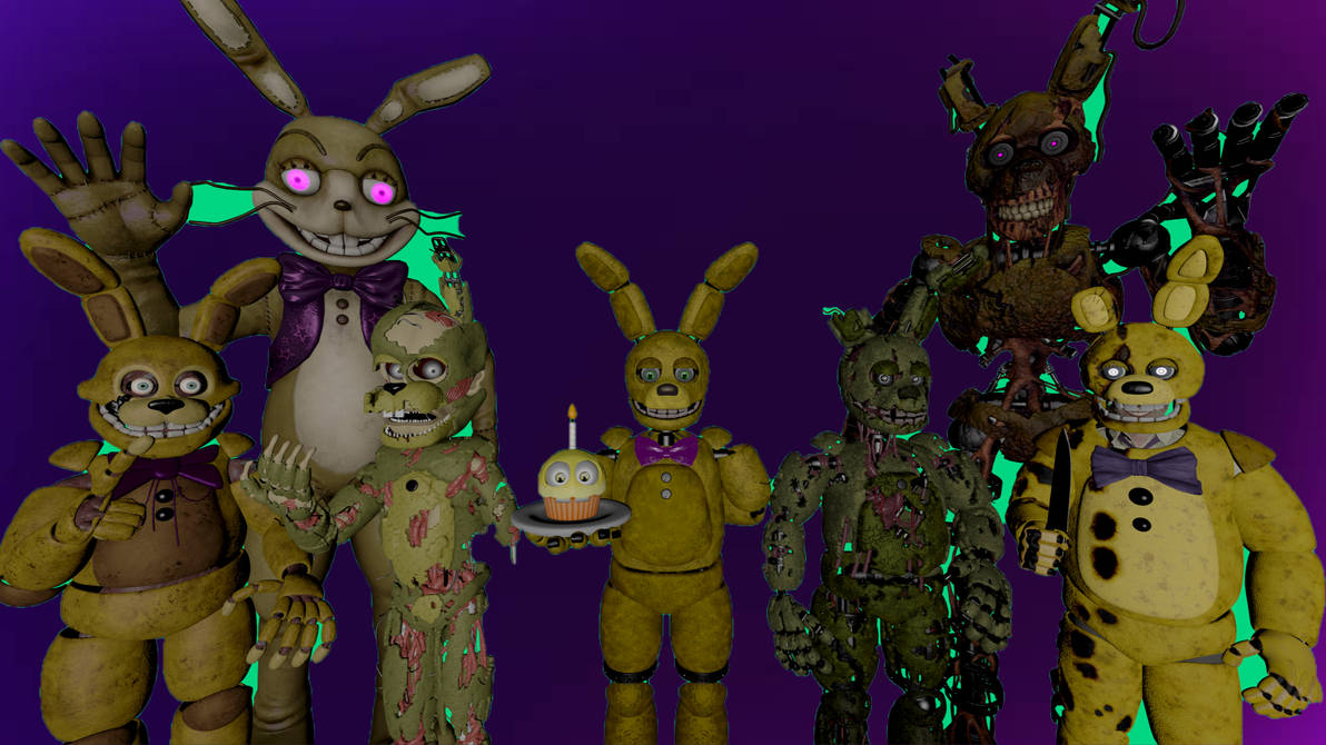 SFM FNAF The Yellow Rabbit Remake Poster V2 by MauricioToro2006 on ...