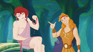 Hercules and Megara - genderbend