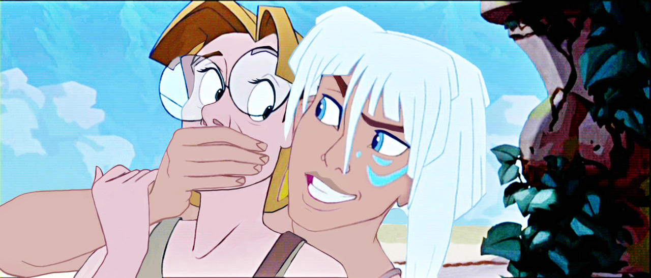 Milo and Kida genderbend - Mila and Kedi