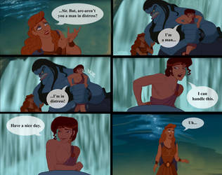Request -Hercules genderbend-Centaur scene-Page 5