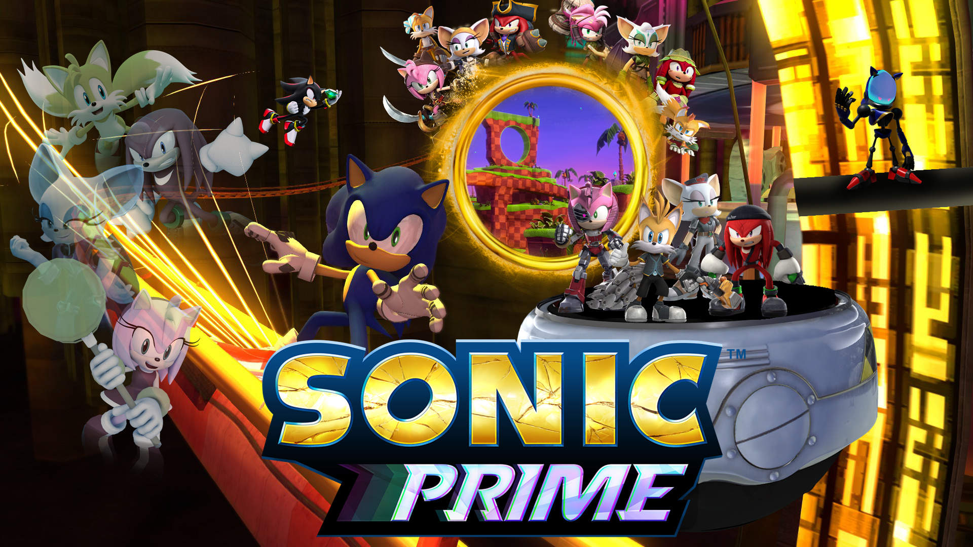Sonic Prime Official wallpaper by Danic574 on DeviantArt